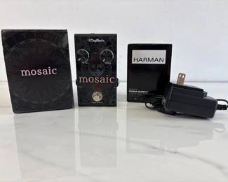 Lot 6361  Digitech Mosaic 12 String Effect Guitar Pedal Pro Audio Music