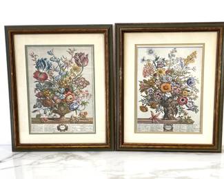 Lot 6245  Robert Furber Botanical Art Prints April November