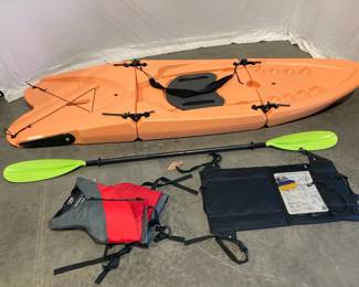 Lot 6472  Origami Paddler Sitontop Kayak w paddle and PFD