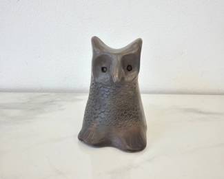 Lot 6491  Sara Ayers Art Pottery Owl