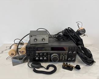 Lot 6573  Vintage Icom IC761 Transceiver Ham Radio Accessories
