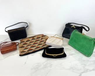 Lot 6331  Vintage Handbags Purses