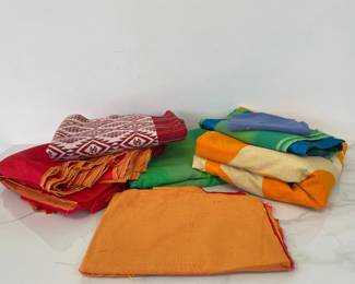 Lot 6424  Assorted Fabrics Textiles