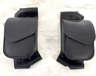 Lot 6066  Harley Davidson Bar  Shield Touring Saddlebags