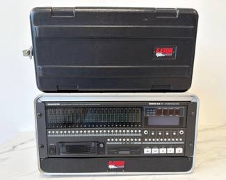 Lot 6382  Mackie Digital Systems MDR 2496 24track24bit digital audio hard disk recorder in Gator case Pro Audio Music Recording