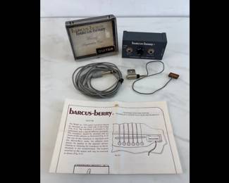 Lot 6359  BarcusBerry 1355 Guitar Transducer PreAmp Pro Audio Music Recording