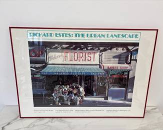 Lot 6634  Richard Estes The Urban Landscape Exhibition Art Poster
