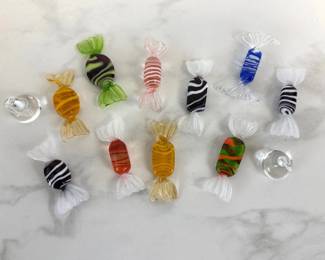 Lot 6551  Murano Glass Candies
