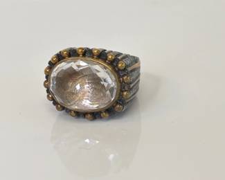 Lot 6584  Sterling Silver 925 Cocktail Ring