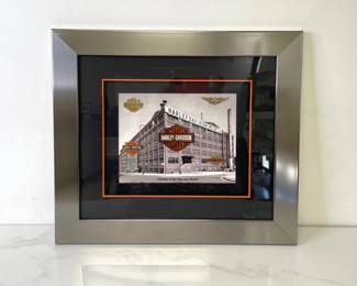 Lot 6155  Limited Edition  History of the HarleyDavidson Bar and Shield Logo Art
