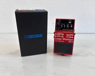 Lot 6357  Boss RC3 Loop Station Guitar Pedal Pro Audio Music