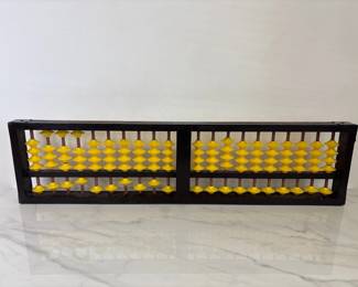 Lot 6064  Large Wooden Abacus
