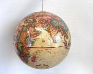 Lot 6100  Vintage Replogle 16 in. Hanging Globe