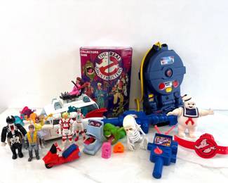 Lot 6457  Vintage Ghostbusters Toys