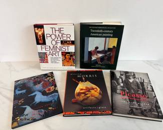 Lot 6546  Coffee Table Art Books  PicassoCouture20th Century AmericanWilliam Morris Glass