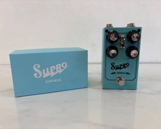 Lot 6351  Supro Chorus Guitar Pedal Pro Audio Music