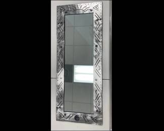 Lot 6162  Weld CutOut Metal Entry Hall Mirror
