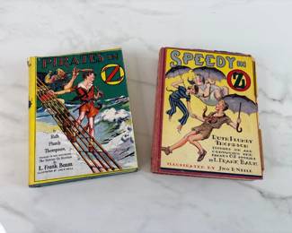 Lot 6443  Vintage Wizard of Oz Ruth Plumly Thompson Illustrated Childrens Books