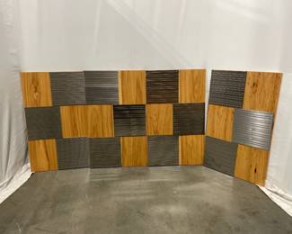 Lot 5252  Wall Hanging Magnetic Garage Tool Storage Panels