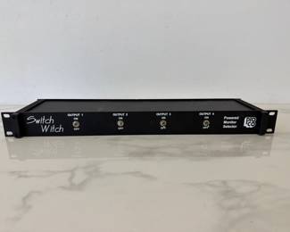 Lot 6378  Pro Co SwitchWitch Powered Monitor Selector Pro Audio Music Recording