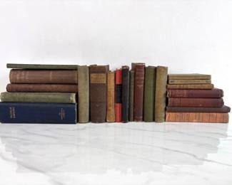 Lot 6435  Vintage Books for Shelf Styling