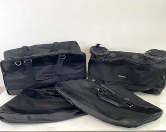 Lot 6081  Harley Davidson Saddlebag Liners Duffel Bag Kuryakyn Bag