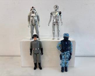 Lot 6467  Vintage Star Wars GI Joe Figures Toys