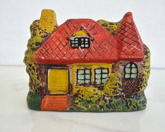 Lot 6218  Vintage Made in Japan Cottage Ceramic Incense Burner