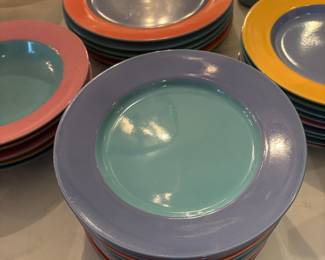Colorways dinner and salad plates and bowls by Yo Han Lindt