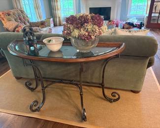 Console table by Ethan Allen 
