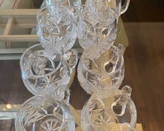 Polish Crystal Beer Mugs