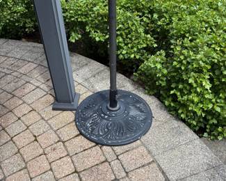 umbrella stand and black umbrella available