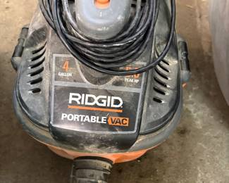 Rigid - or table “shop” vac 