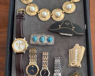 Watches: TAG, Movado and Raymond Weil 