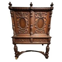Carved Baroque Style Sideboard Cabinet