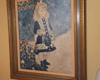 "A Girl with a Watering Can" by Renoir