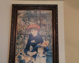 "Two Sisters (On the Terrace)" Print by Renior