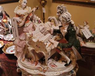 Vintage D. Polo Uiato Porcelain Figurine 