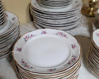 Vintage Walbrzych Porcelain China Set