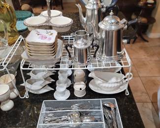 Kirk Stieff Pewter Tea & Coffee Set