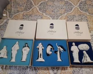 Vintage Boehm "The First Noel" Figurines