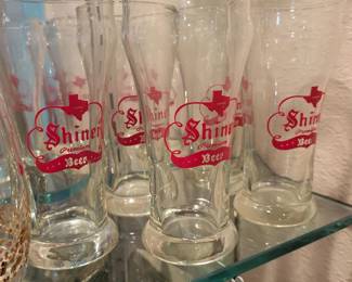 Shiner Pilsner Glasses
