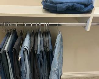 Denim Blues Mens Jeans One Jacket