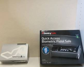 Sentry Safe Biometric Safe And Radar Detector