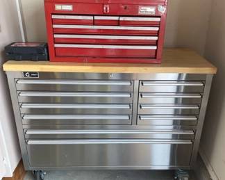 Two Toolboxes And Some Tools