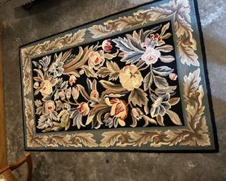 Wool area rug