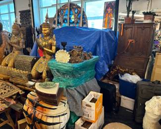 Stained Glass, Vintage Furniture