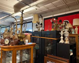 Vintage Furniture and Lamps