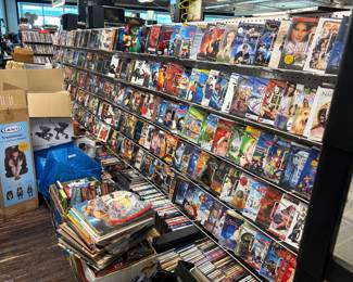 DVD's, Records, Video Games