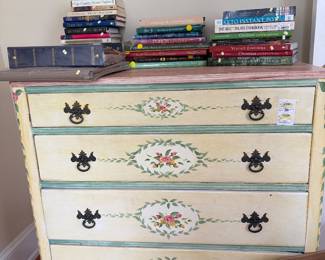Hand painted dresser